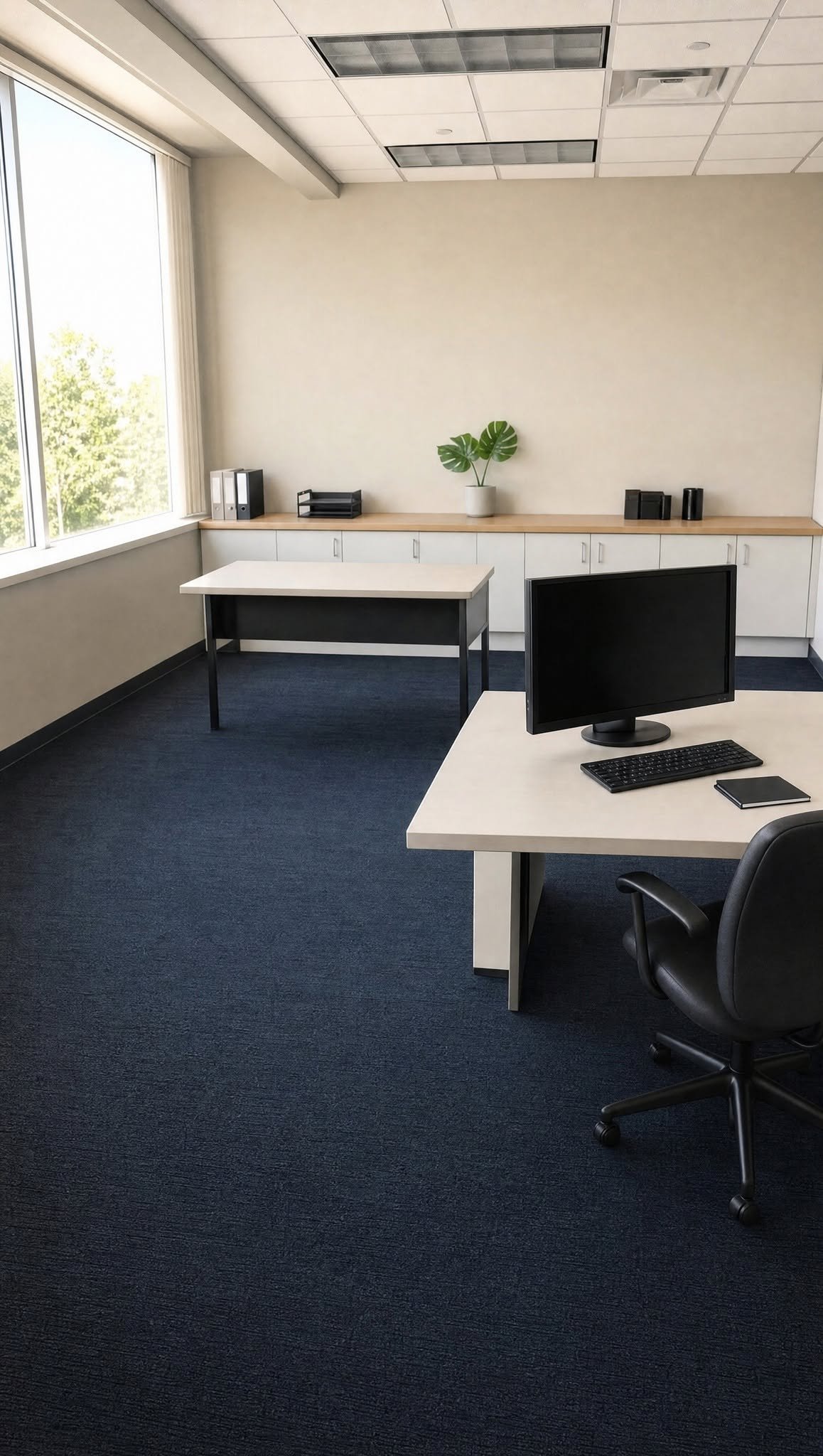 Clean office after cleanout